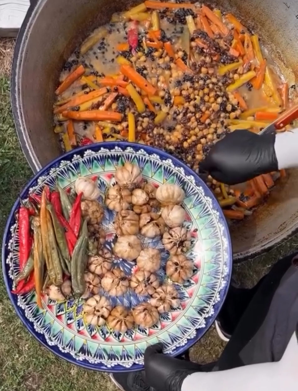 Plov maison au kazan